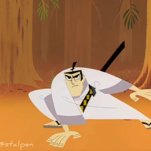 🌟 Стикер «Samurai Jack» для Telegram