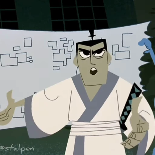 🌟 Стикер «Samurai Jack» для Telegram