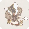 💛 Эмодзи «Сандроне - геншин» для Telegram