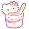🍨 Эмодзи «Sanrio Yummy #cute» для Telegram