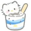 🍧 Эмодзи «Sanrio Yummy #cute» для Telegram