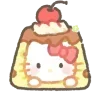 🍮 Эмодзи «Sanrio Yummy #cute» для Telegram