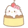 🍮 Эмодзи «Sanrio Yummy #cute» для Telegram