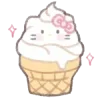 🍦 Эмодзи «Sanrio Yummy #cute» для Telegram