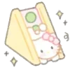 🥪 Эмодзи «Sanrio Yummy #cute» для Telegram