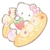 🥐 Эмодзи «Sanrio Yummy #cute» для Telegram