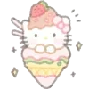 🍧 Эмодзи «Sanrio Yummy #cute» для Telegram