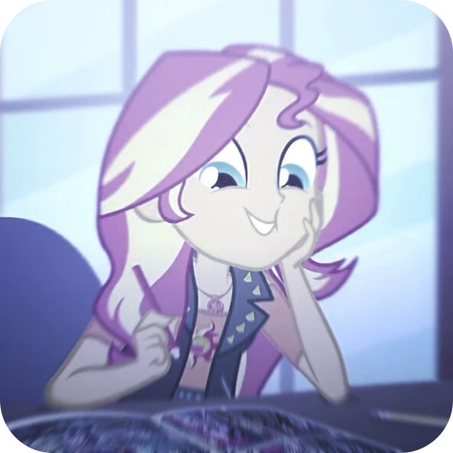 🌟 Стикер «Sunset Shimmer» для Telegram