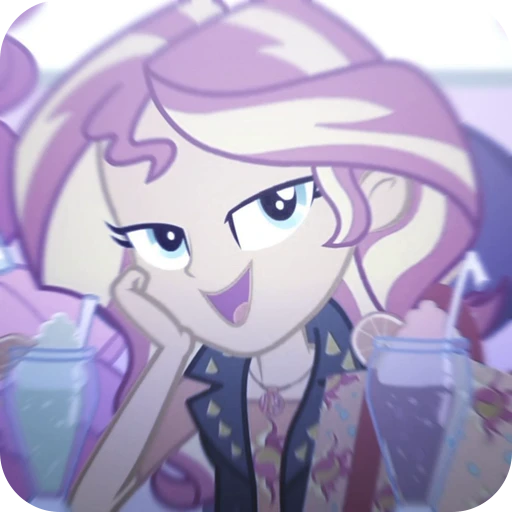 🌟 Стикер «Sunset Shimmer» для Telegram