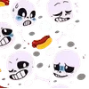 🌟 Эмодзи «Sans the skeleton» для Telegram