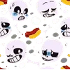 🌟 Эмодзи «Sans the skeleton» для Telegram