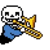 🎷 Эмодзи «Sans the skeleton» для Telegram