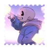 🌟 Эмодзи «Sans the skeleton» для Telegram