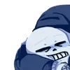 🌟 Эмодзи «Sans the skeleton» для Telegram