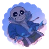 🌟 Эмодзи «Sans the skeleton» для Telegram