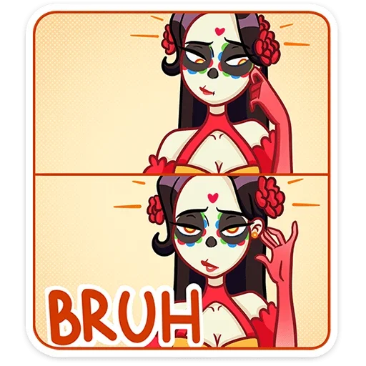🥴 Стикер «Рен» для Telegram