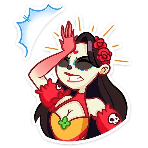 🤦‍♀ Стикер «Рен» для Telegram