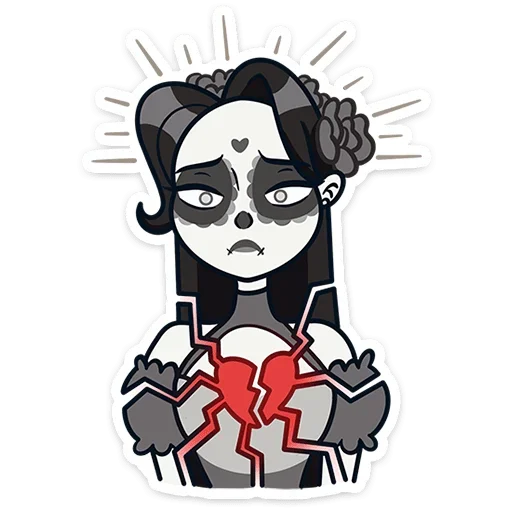 💔 Стикер «Рен» для Telegram