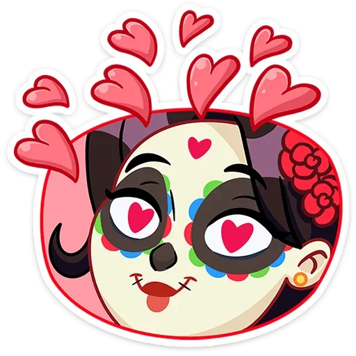 ❤ Стикер «Рен» для Telegram