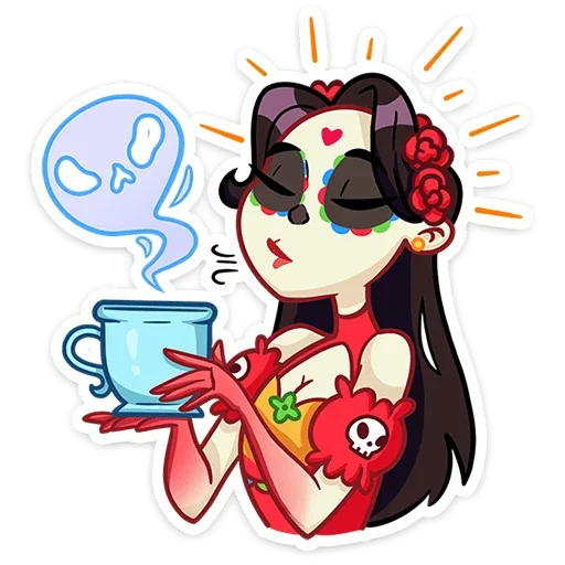 ☕ Стикер «Рен» для Telegram