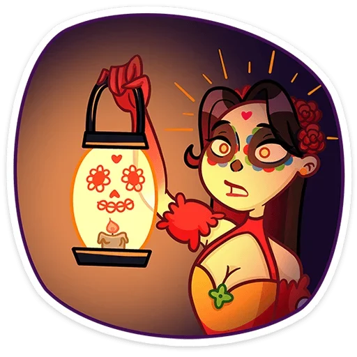🏮 Стикер «Рен» для Telegram