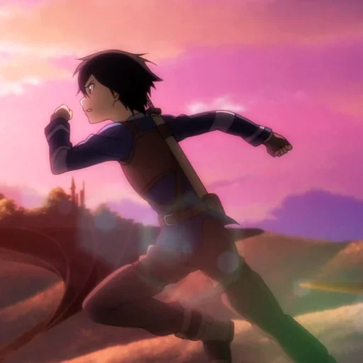 🏃‍♂ Стикер «Sword Art Online» для Telegram