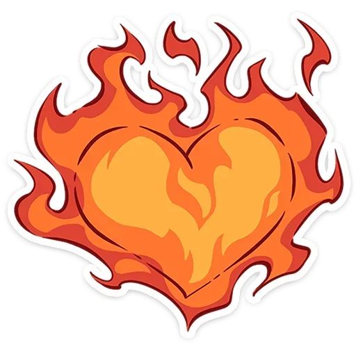 ❤️ Стикер «Каспер без надписей» для Telegram