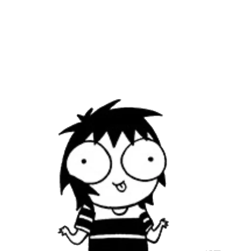 😛 Стикер «&;Sarah&;s Scribbles&;» для Telegram