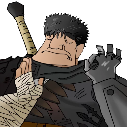 👌 Стикер «Saramba Berserk» для Telegram