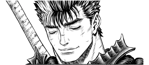 😌 Стикер «Saramba Berserk» для Telegram