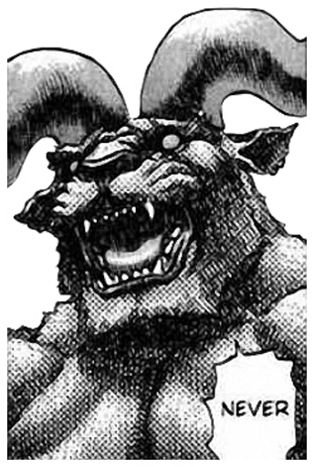 😡 Стикер «Saramba Berserk» для Telegram