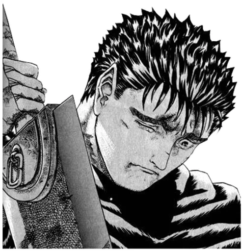 😢 Стикер «Saramba Berserk» для Telegram