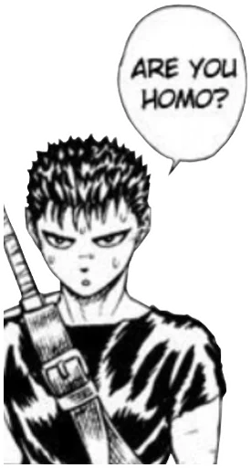 😐 Стикер «Saramba Berserk» для Telegram