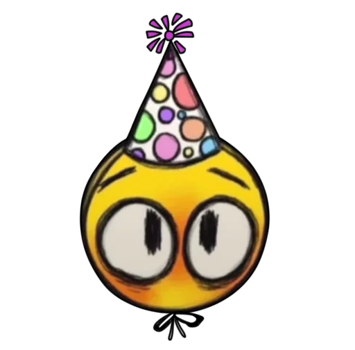 🥳 Стикер «вуе» для Telegram