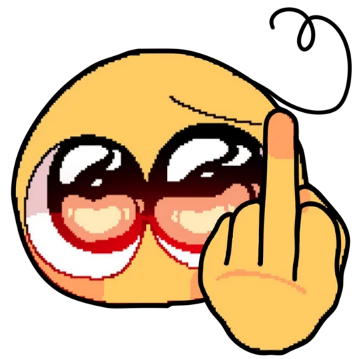 🖕 Стикер «вуе» для Telegram