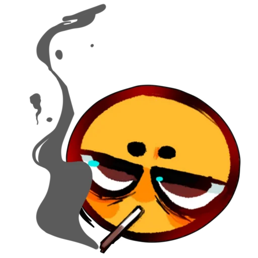 🚬 Стикер «вуе» для Telegram