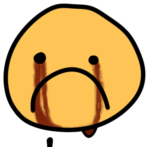 ☹️ Стикер «вуе» для Telegram