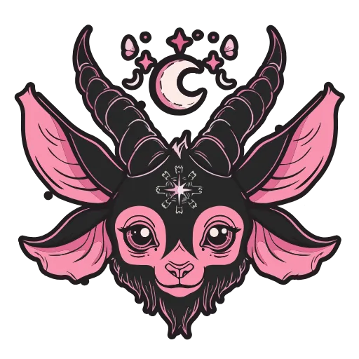 Эмодзи Satanic Goats для Telegram — скачать