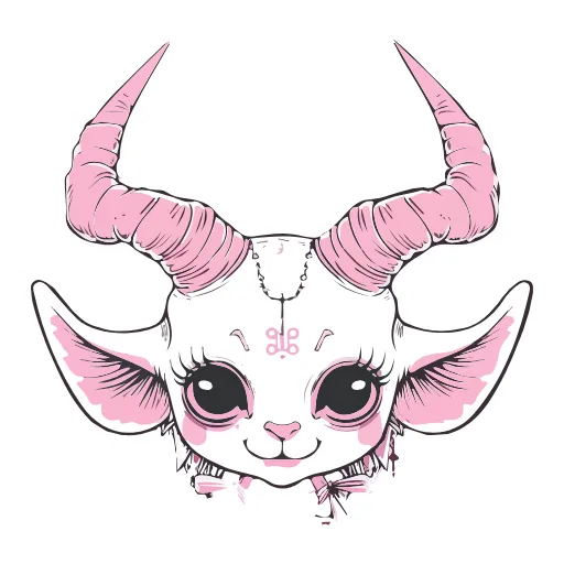 🐐 Эмодзи «Satanic Goats» для Telegram