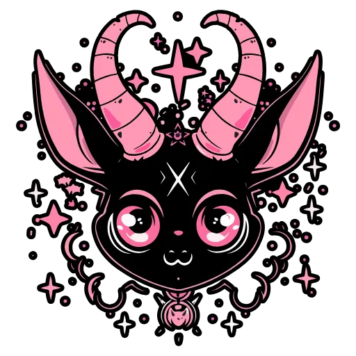 🐐 Эмодзи «Satanic Goats» для Telegram