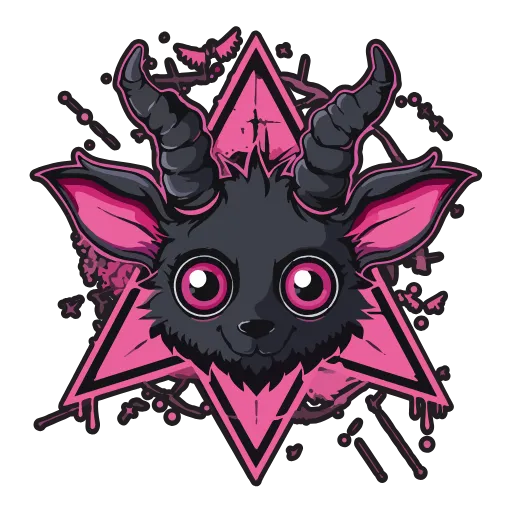 🐐 Эмодзи «Satanic Goats» для Telegram