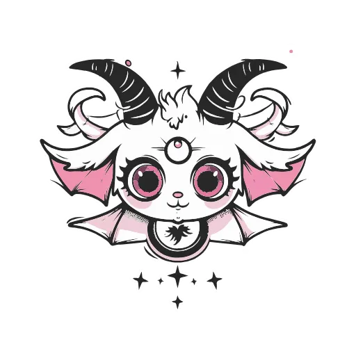 🐐 Эмодзи «Satanic Goats» для Telegram