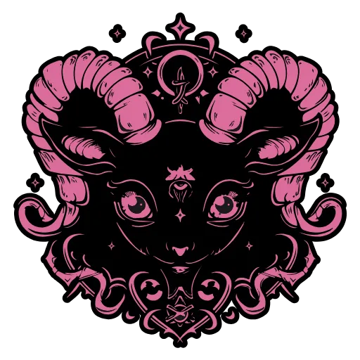 🐐 Эмодзи «Satanic Goats» для Telegram