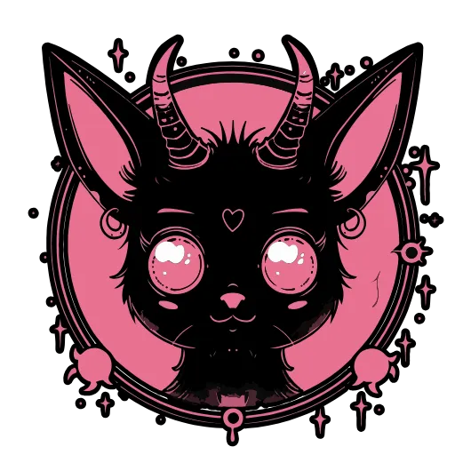 🐐 Эмодзи «Satanic Goats» для Telegram