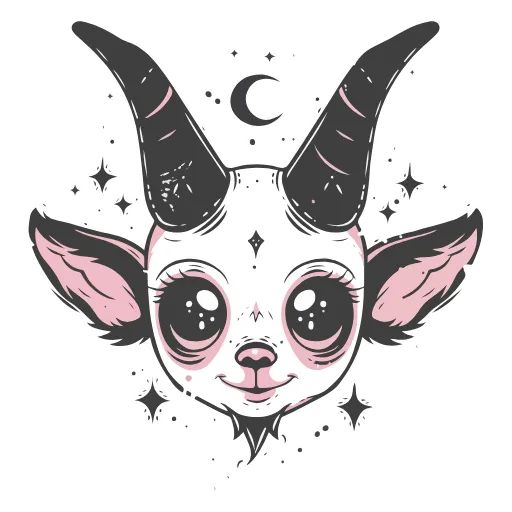 🐐 Эмодзи «Satanic Goats» для Telegram