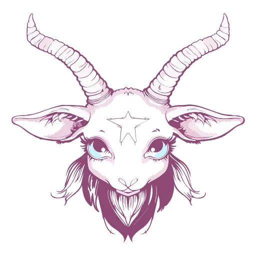 🐐 Эмодзи «Satanic Goats» для Telegram