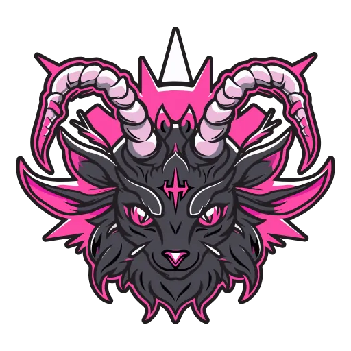 🐐 Эмодзи «Satanic Goats» для Telegram