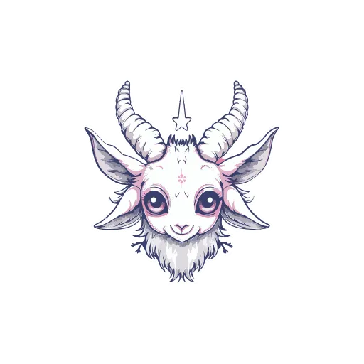 🐐 Эмодзи «Satanic Goats» для Telegram