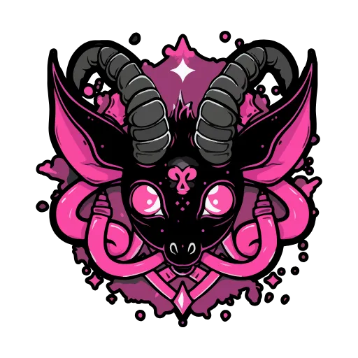 🐐 Эмодзи «Satanic Goats» для Telegram