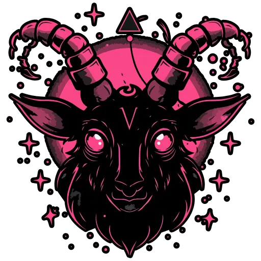 🐐 Эмодзи «Satanic Goats» для Telegram